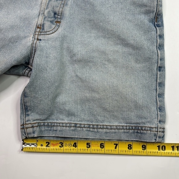 Calvin Klein Denim Button Fly Shorts Size 7 - Picture 6 of 10